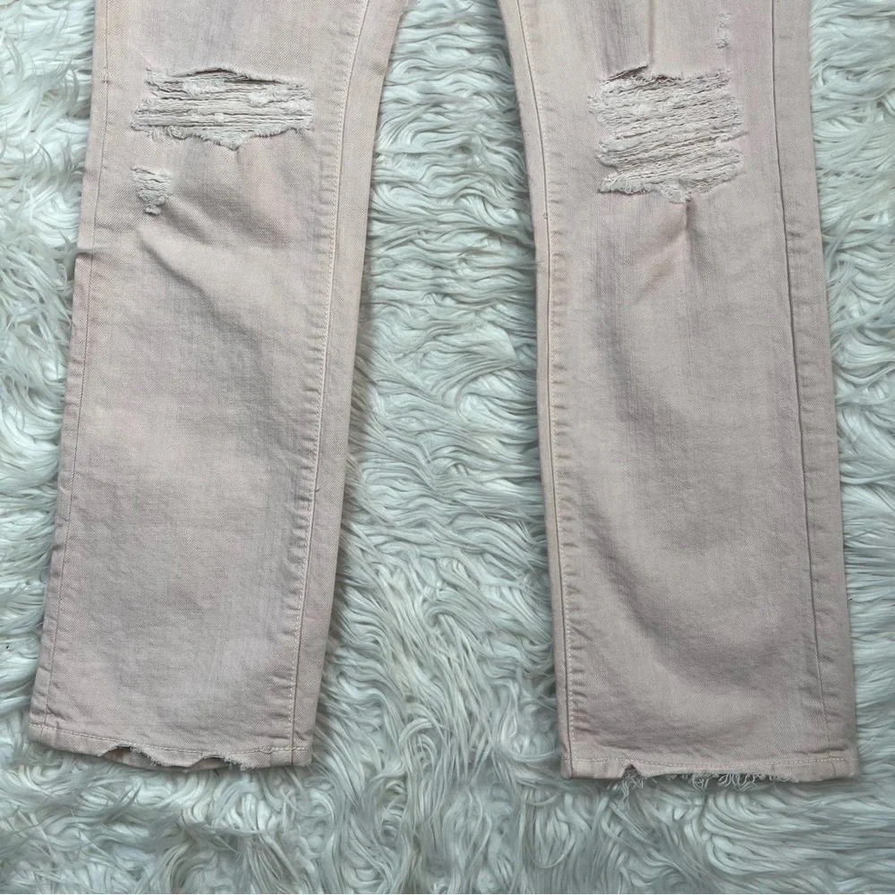 New MOTHER Denim High Waisted Rascal Ankle Jeans The Devil Drinks Coffee NWT 24 - Picture 3 of 16